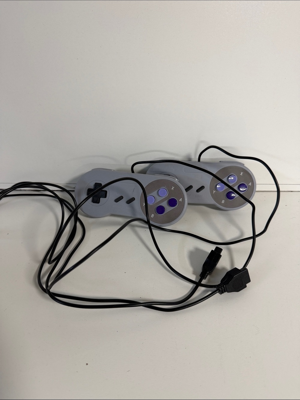 Gray Retro-Style Wired Game Controller - 2-Pack